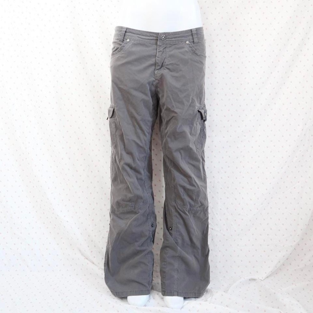 kühl gray cargo pants gorpcore utility cargo pants